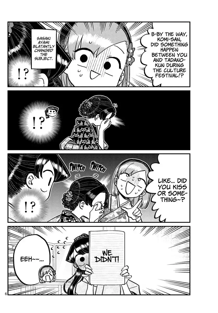 Komi-san wa Komyushou Desu Chapter 245 6